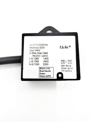 LED Işık için IP67 320VAC Tip 2 Tip 3 SPD Dalgalanma Koruyucu